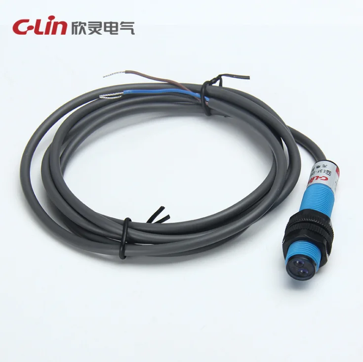 Diffuse reflection photoelectric switch E3F-DS5C1/C2 NPN normally open/closed diameter M12 inductive 5cm