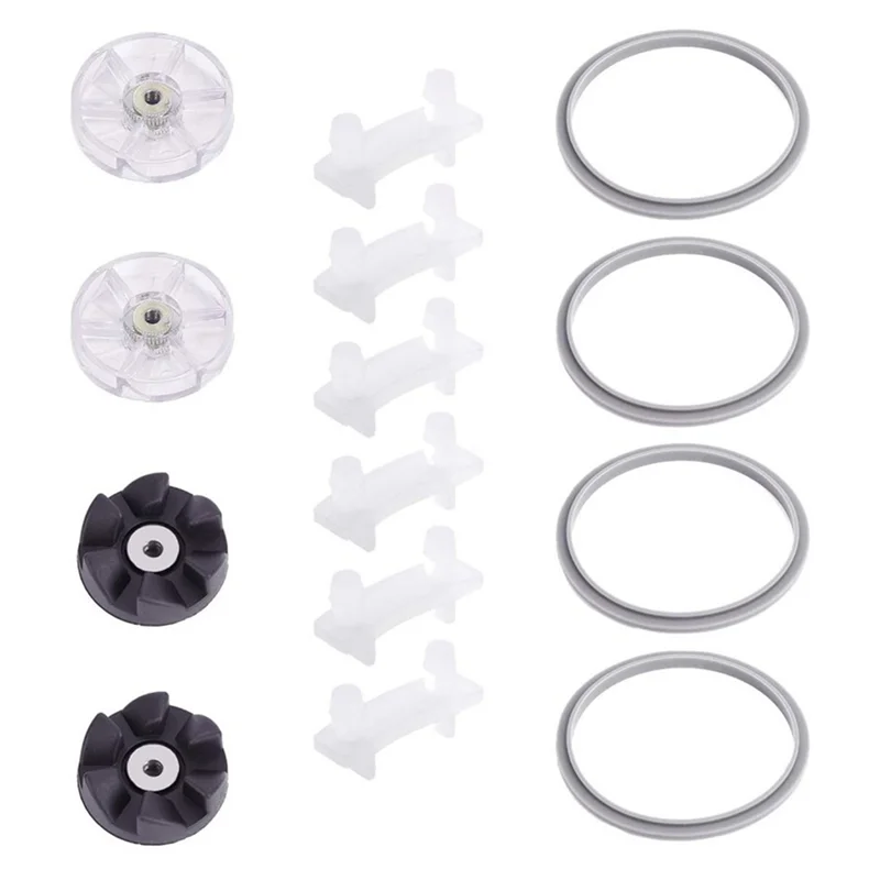 BAAN-anneau d'étanchéité pour mélangeur, tampons antichoc, roues transparentes pour Nutribullet série 600/900, Kit de pièces de rechange pour mélangeur