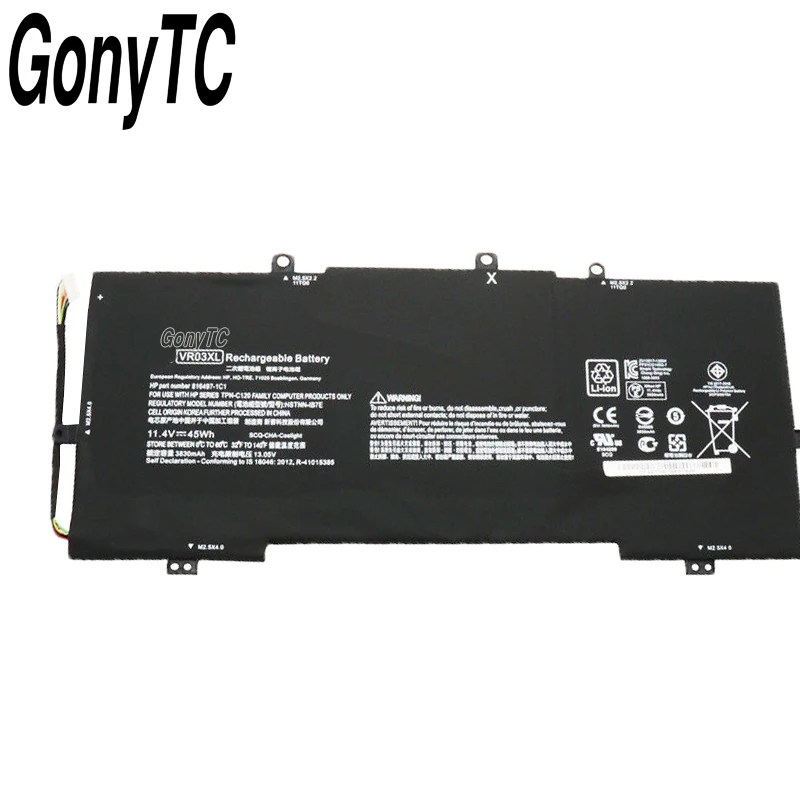 Original 45WH VR03XL Laptop Battery For HP Pavilion 13-D Envy 13 13-D 13-d096UR 13-d036NZ 13-D046TU 13-D051TU 13-D006TU TPN-C120