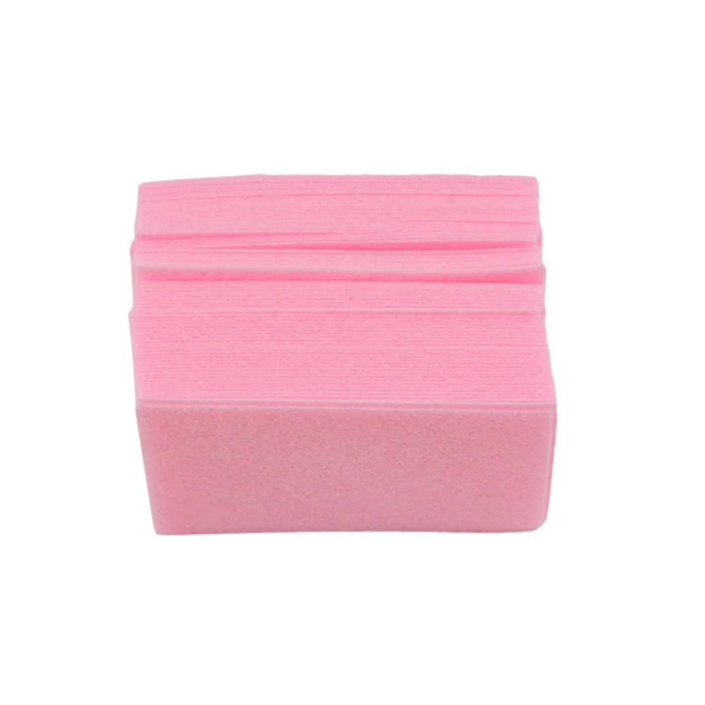 Tampons dissolvant de vernis à ongles non pelucheux, 100 pièces, doux, fort, absorbant, jetable, nettoyage sanitaire, outils de manucure et de pédicure