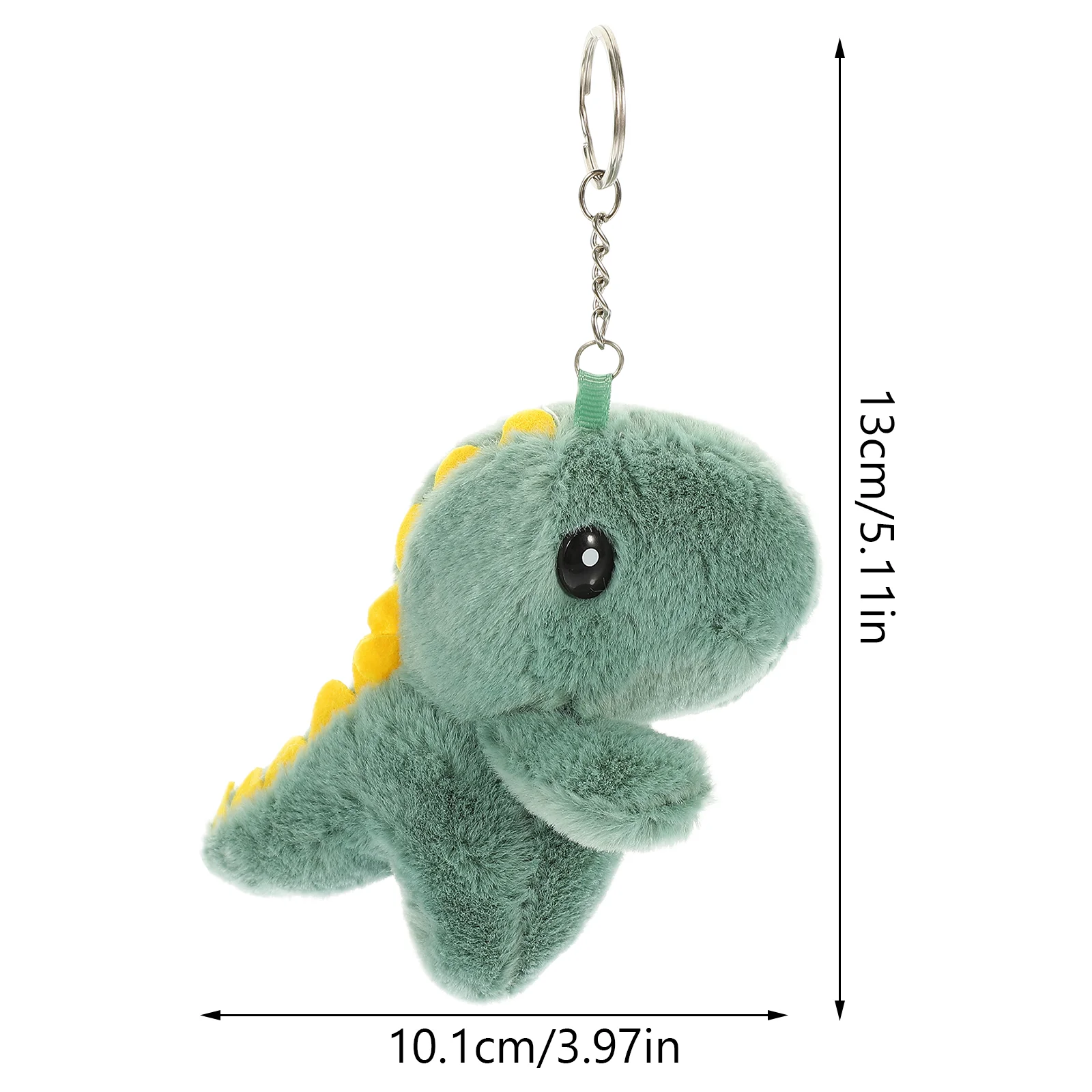 Dinosaur Plush Keychain Backpack Pendant Toy Bag Decoration Keyring Chains Party Favors