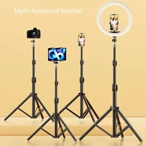 Mobiltelefonlanding-Tripod, Live-Support-Foto, Videoaufzeichnung, Selfie, Multifunktional 10 Hauptverkaufstativ für Fundo Photography - №3