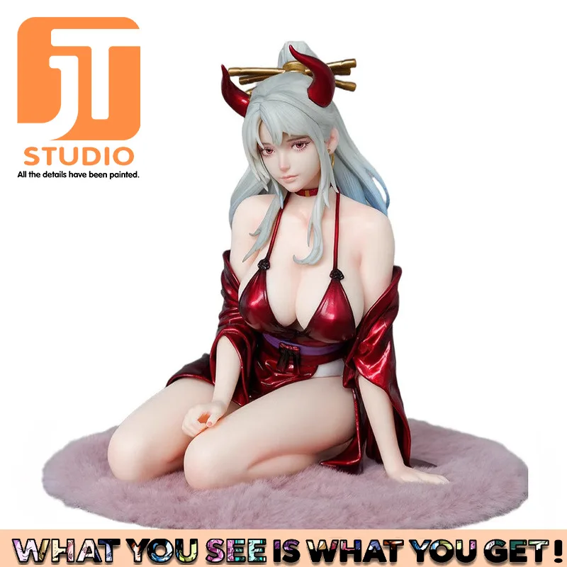 

JT Studio One Piece Yamato Фигурка Onepiece Аниме Модель GK 18 см Статуя Настольный Орнамент Фигурка Коллекционные Игрушки