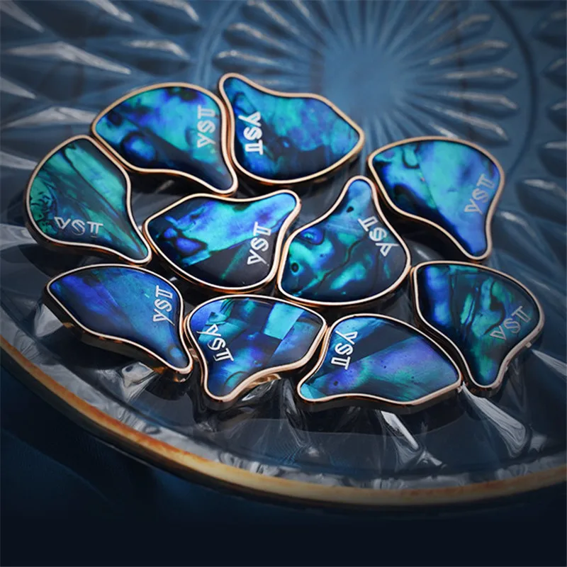 ECCI YST-02 1 المحرك المتوازن + 1 سائق ديناميكية الهجين سائق 2pin 0.78 مللي متر HiFi داخل الأذن سماعة السمعية IEMs