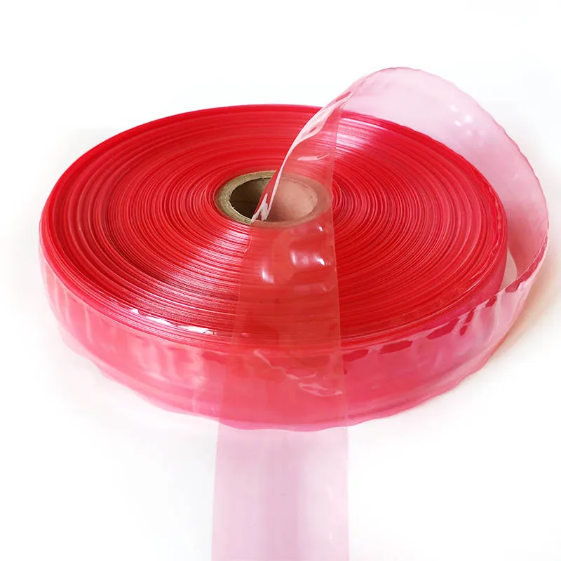 30 Meters Casings for Sausage Shell Wide 5CM Food Grade Hot Dog Plastic Inedible Casing Tranparent Red Color Ham Kitchen Tools