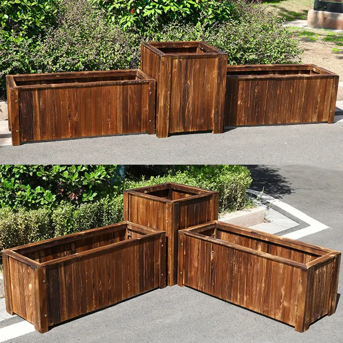 Planter box Wooden garden Bed Planter Vegetable box 12 