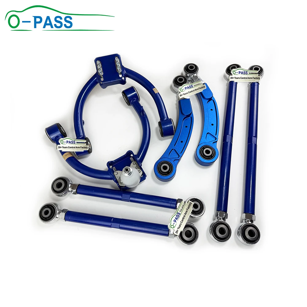 

Комплект регулируемых рычагов управления развалом колес для PORSCHE Cayenne 955 957 AUDI Q7 VW Touareg 7L6 2002- OP006FT-D, 8 предметов в комплекте