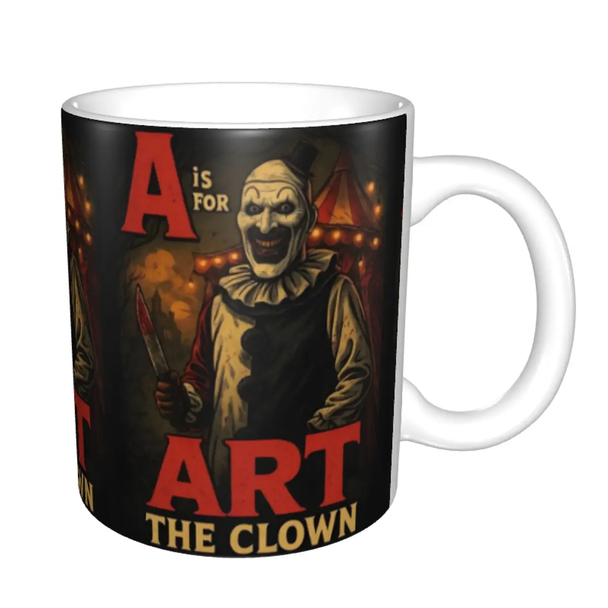 Customized T-Terrifiers Horror Movie Mug Coffee Ceramic Mug Creative Gift
