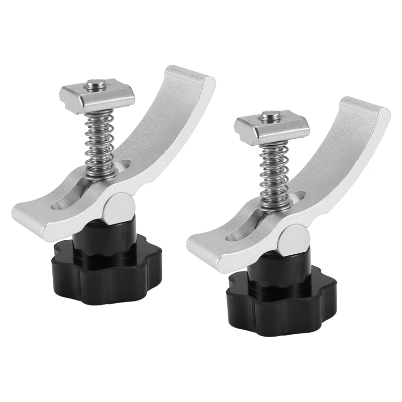 

2PCS T-Track Mini Hold Down Clamp Kit, Compatible With 3018 CNC Router Machines, 3018-PRO/ 3018-Prover/ MX3