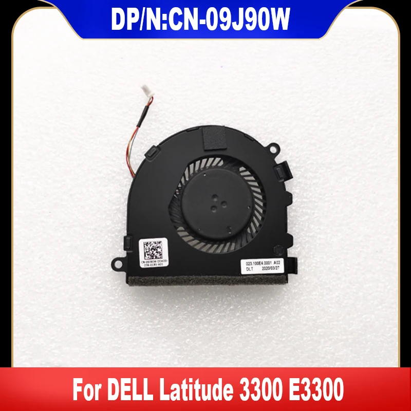 

09J90W новый оригинальный для ноутбука Dell Latitude 3300 E3300 охлаждающий вентилятор охлаждения CN-09J90W 9J90W DC5V 0.5A радиатор