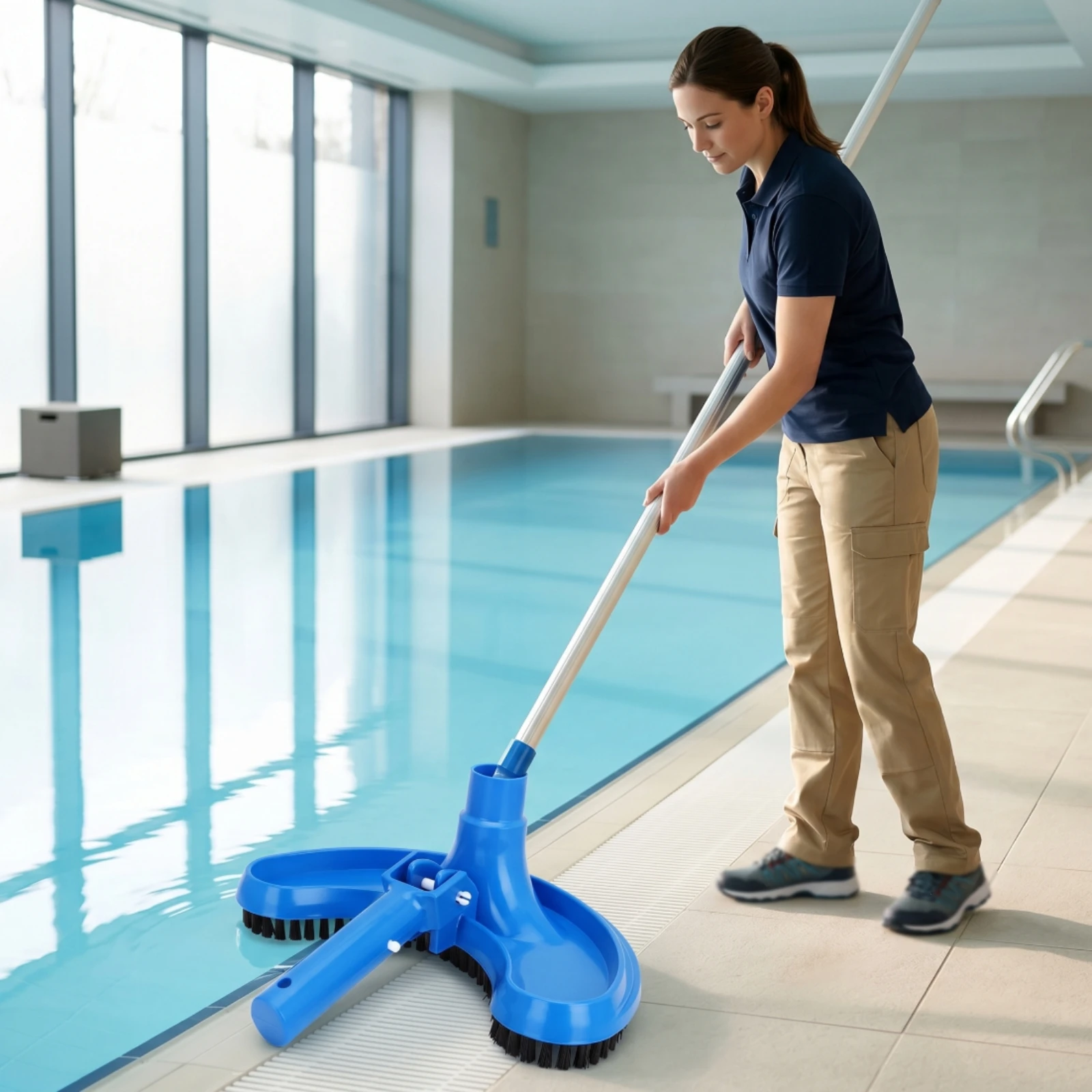 Pool Vacuum Head Brush - Curved Pool Vacuum Head Replacement Pool