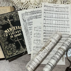 10 szt. Retro kreatywny stary papierowy materiał materiał na listy ruchowe Album z dekoracją konta ręcznego do scrapbookingu