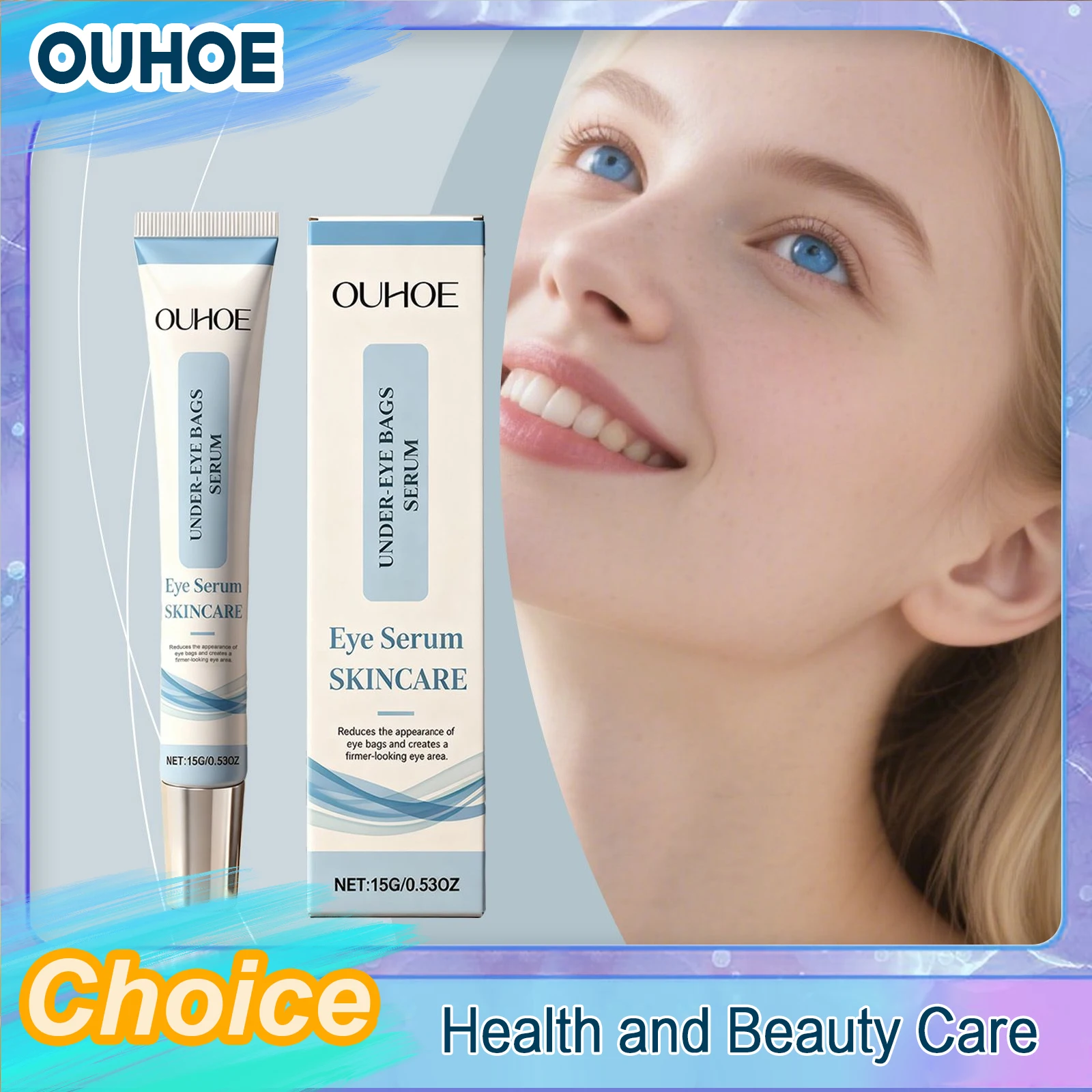 

Anti-Aging Eye Cream Firming Lifting Reduce Dark Circles Puffiness Bags Wrinkles Hydrating Younger Beauty Eyes Skin Care Product