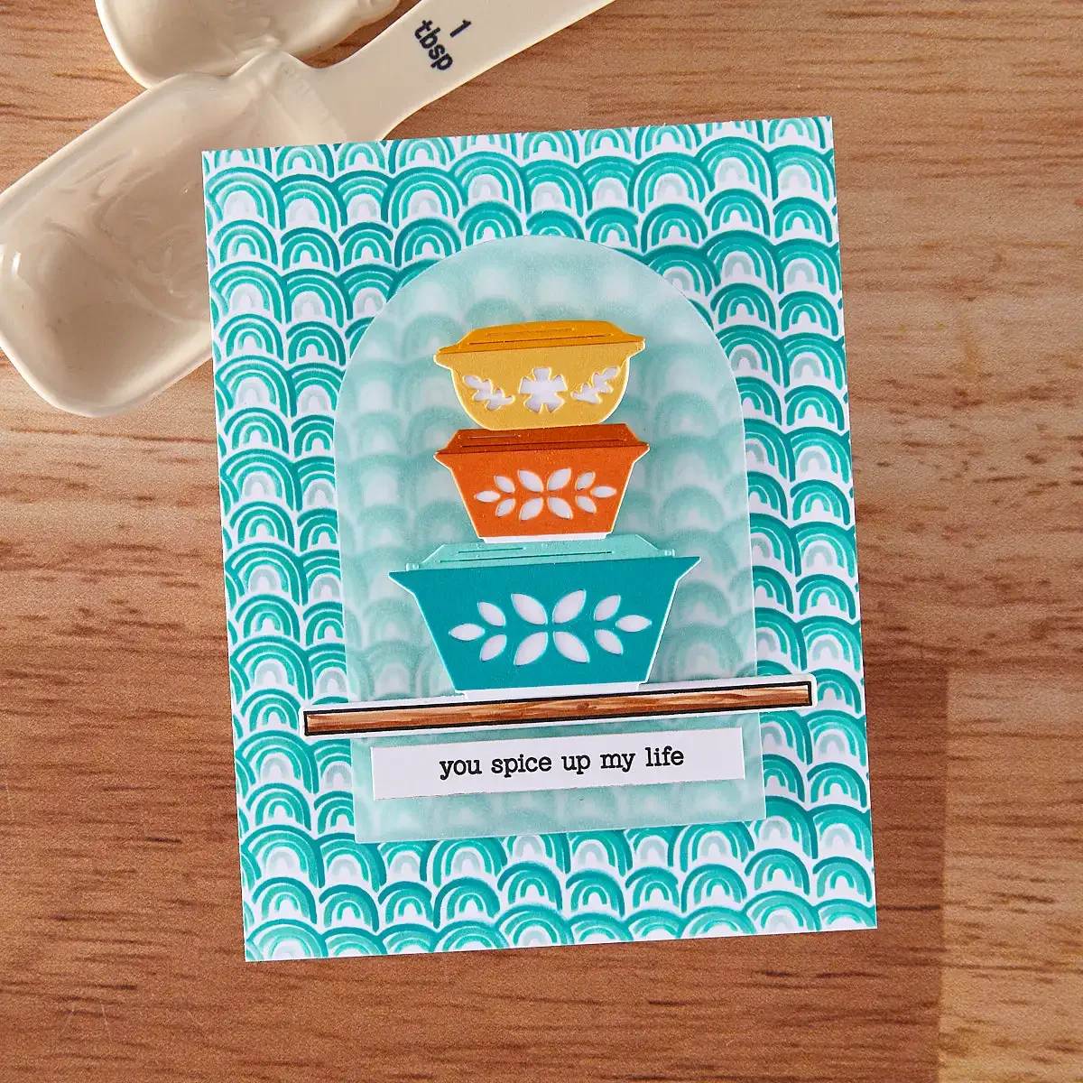 Coffee Cup Classic Gift Floral Rainbow Metal Cutting Dies Layering Stencils DIY Making Card Scrapbook Embossed Paper Album Craft view 4