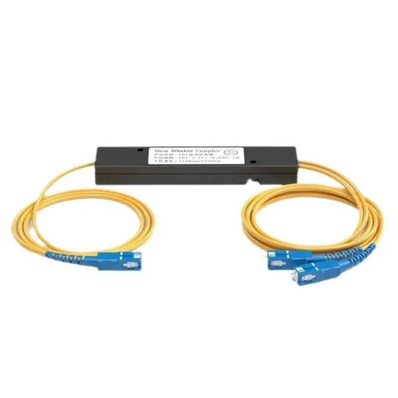 Splitter per fibra ottica 652F 1X2 Splitter per fibra alte prestazioni per ampie gamme lunghezze d'onda e prestazioni