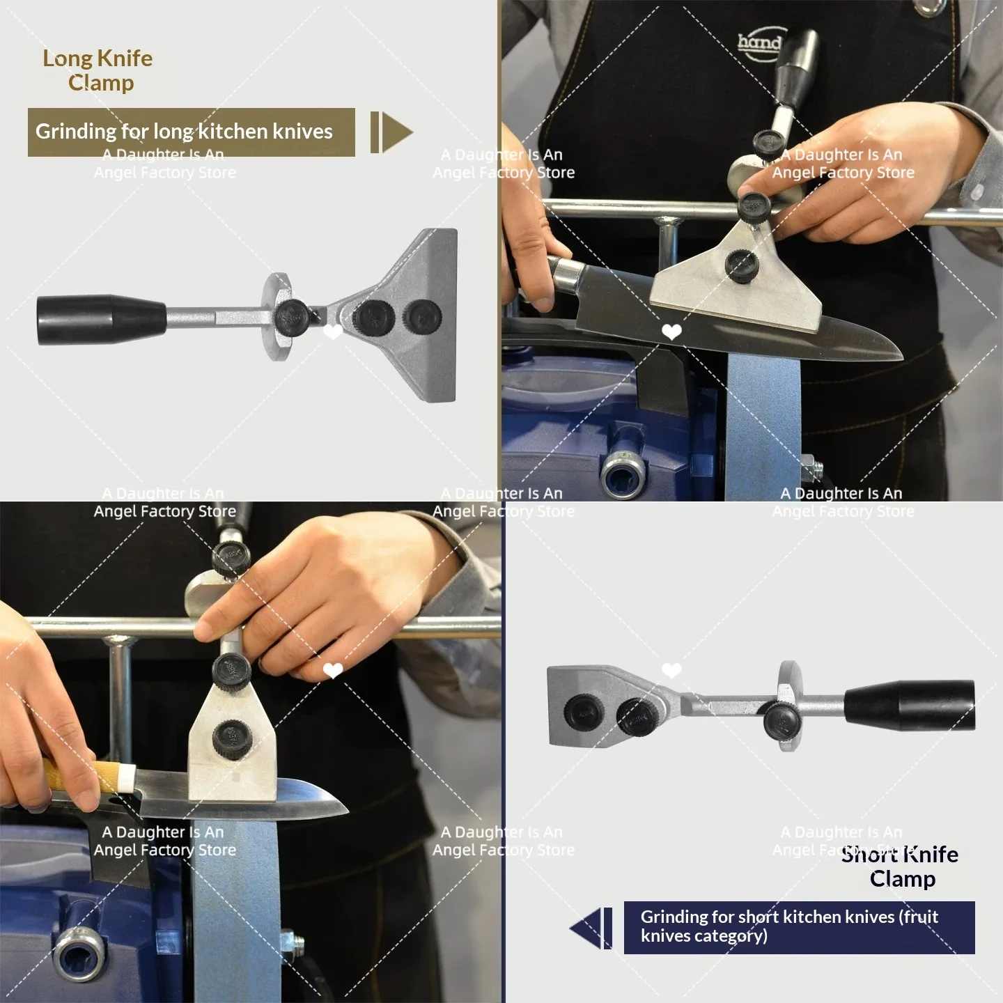 Sharpening fixtures and accessories for water-cooled grinding machines, woodworking turning knives, scissors, fixtures, wheel d - view 4