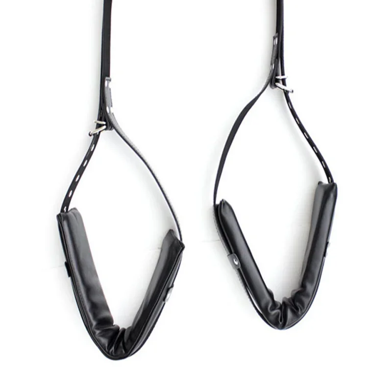 อุปกรณ์ BDSM สำหรับพันธนาการ ข้อมือและข้อเท้าแบบปรับได้ ที่รัดขาเปิด ของเล่นทางเพศสำหรับผู้หญิง คู่รัก เกมสำหรับผู้ใหญ่ ไม่มีเครื่องสั่น