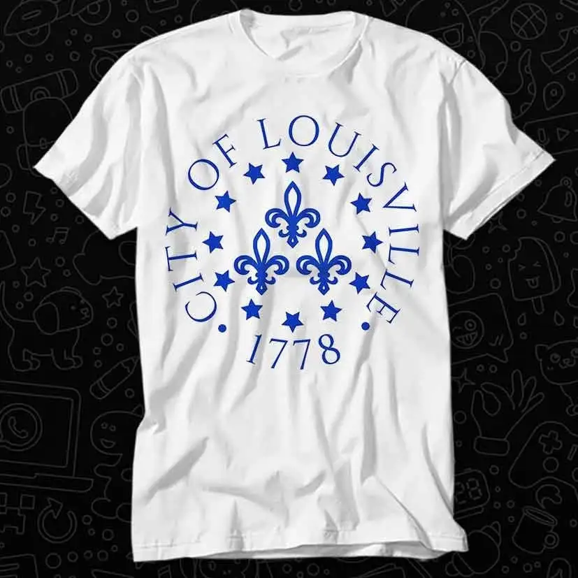 City of Louisville T Shirt For Top Adult Vintage Music Best Movie OZ416