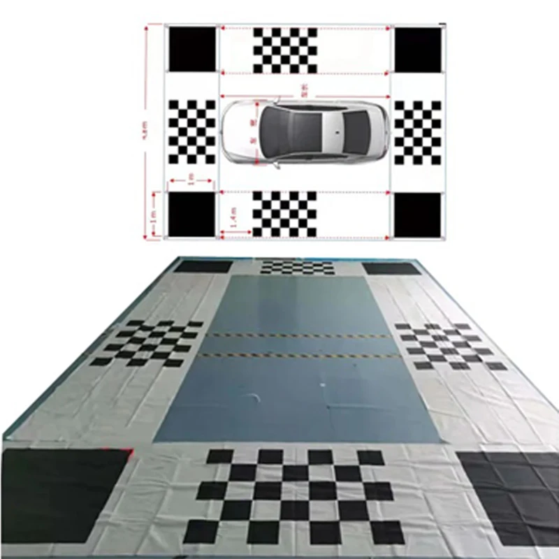 Automotive 3D 360 Degree Camera Panoramic Image Debugging Cloth System  Camera  Automatic Splicing  Debugging  Calibration Cloth