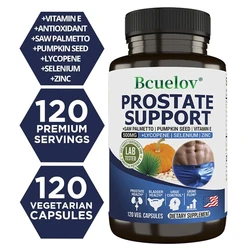 Potent Saw Palmetto Supplement - Lycopene, Pumpkin Seed, DHT Blocker, Bladder Health, Urinary Health & Prostate Support for Men