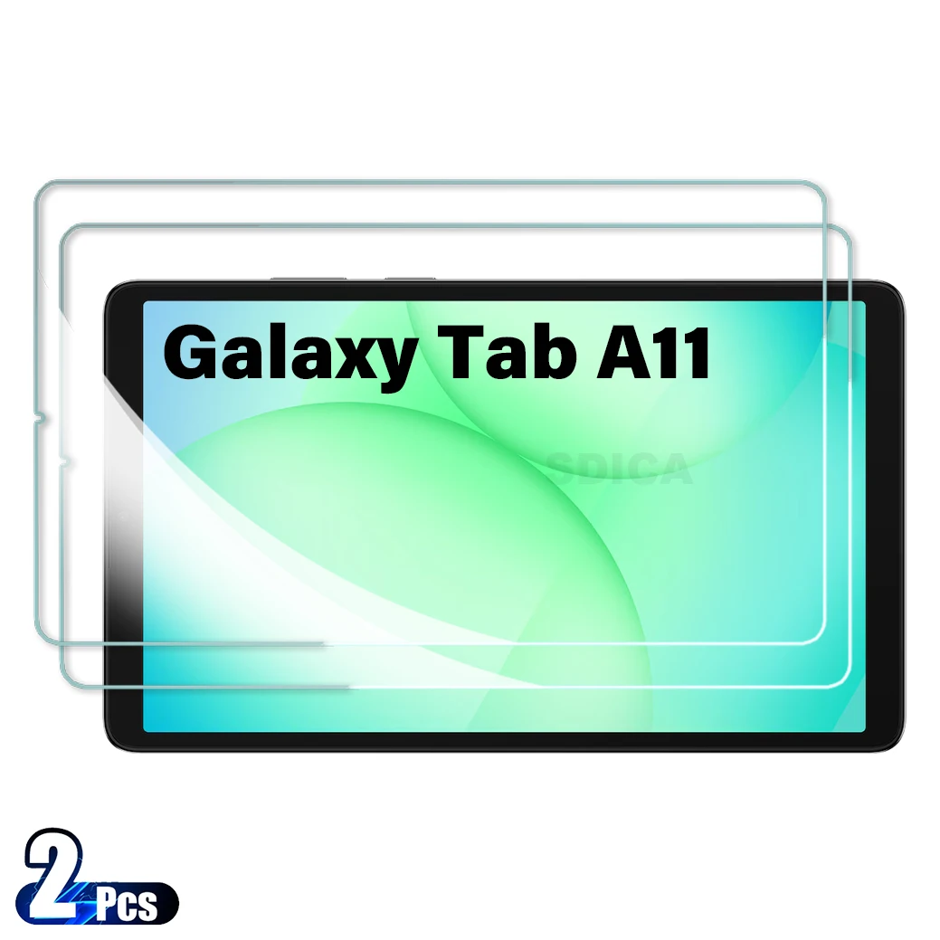 

2PCS For Samsung Galaxy Tab A11 Tempered Glass Screen Protector 8.7 inch Tablet Anti Scratch HD Protective Film
