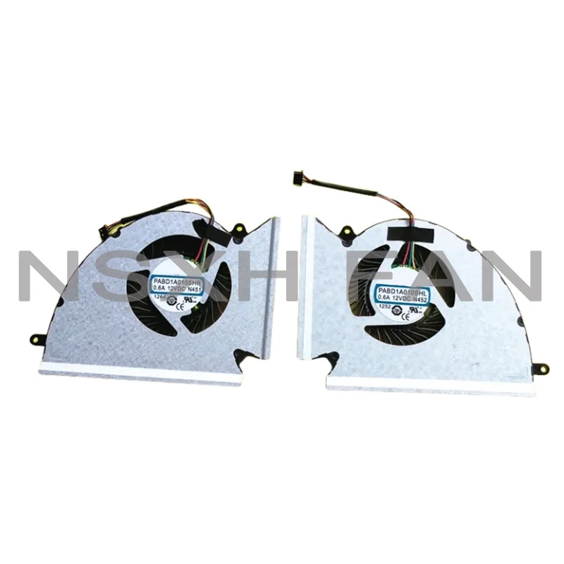 

CPU GPU VGA Cooling Fan GP76 GE76 WE76 PABD1A010SHL PABD1A010SHR N451 N452 MS-17K3 17K2 17K1