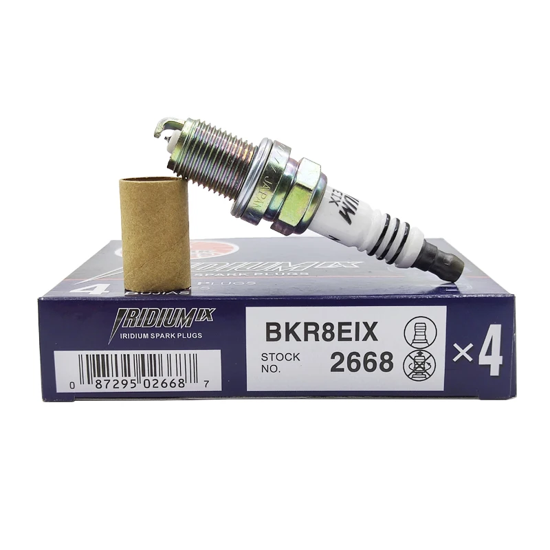 

4/8pcs BKR8EIX 2668 Iridium Spark Plug Candles For Audi Volkswagen A3 A4 A5 CC TT TTS Passat Tiguan Jetta BKR8EIX-2668