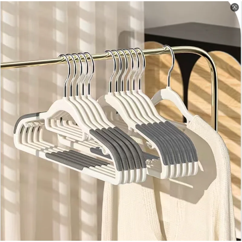 

20/40 шт. бесследные нескользящие вешалки для одежды ABS углеродистая сталь сушилка для белья вешалки для гардероба