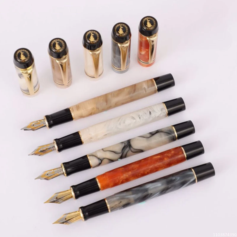 

Kaigelu 316 Fountain Pen New Series Acrylic F/M Nib Iridium Ink Pen Elegant School Business Writing Gift for Office Stationery