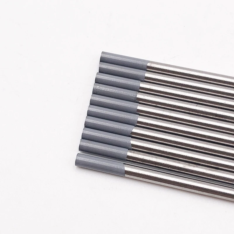 JINSLU WC20 Tungsten Electrode Professional Tig Rod for Tig Welding Machine Grey Tip 10pcs