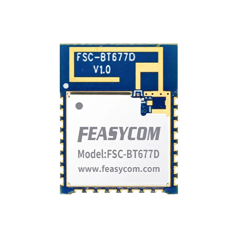 Feasycom FSC-BT677D BLE 5.2 Silicon Labs EFR32BG21 IoT Embedded Smart Home SIG Mesh Bluetooth Module for Multi-Connection