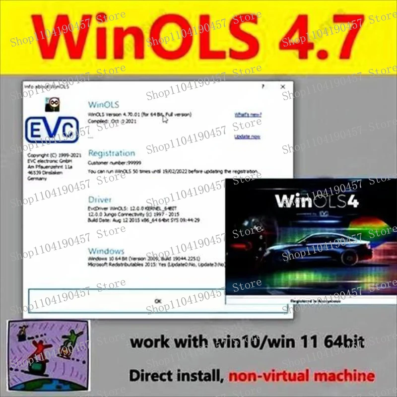 Newest winols 4.7+ 93GB WINOLS DAMOS BIG PACK (NEW) 2020-2021-2022 Chip Tuning OLS Total Size 39 GB Installation video