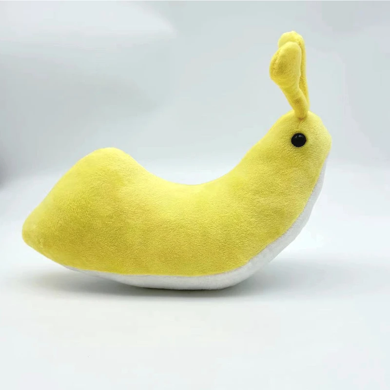 TreasuringU New Banana Slug Plush Toys Cartoon Animals Fruits Stuffed Dolls Kawaii Plushie Soft Toy Birthday Gifts