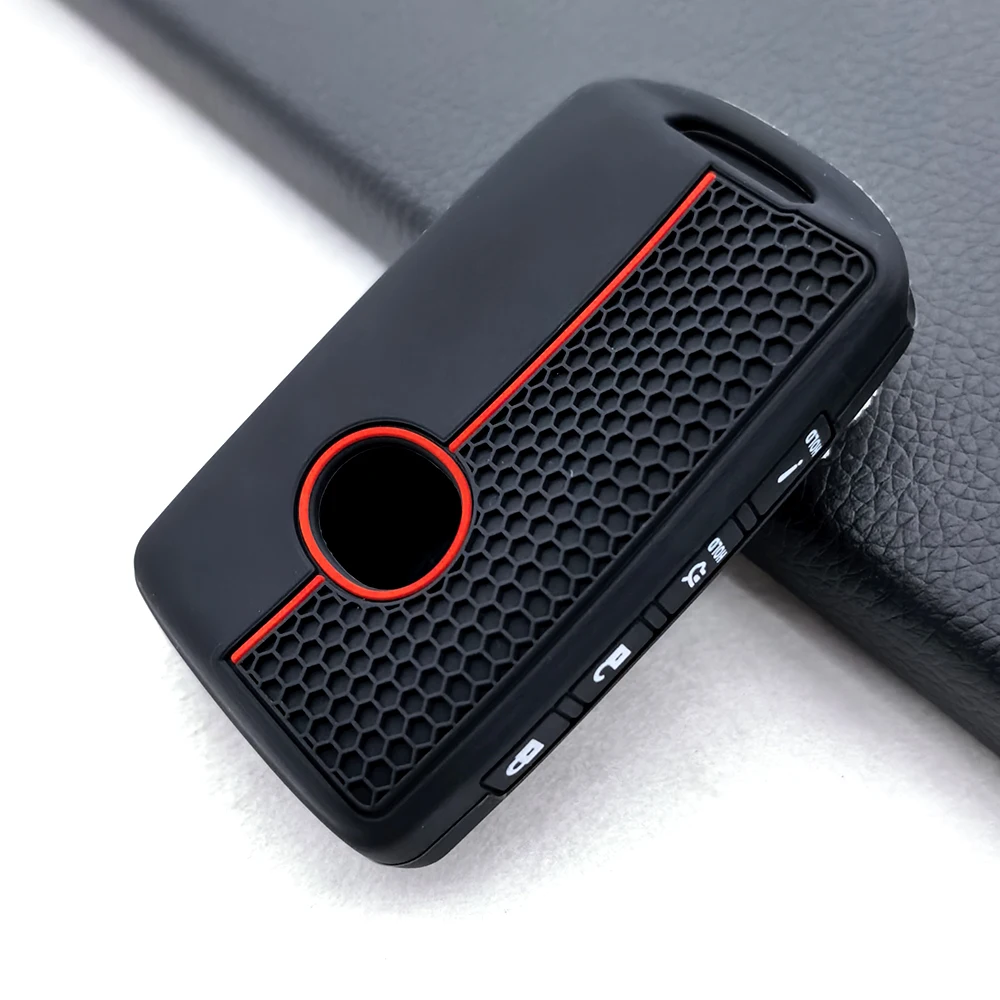 

Fashion Silicone Car Remote Key Case Cover for Mazda 3 Alexa CX30 CX-4 CX5 CX-5 CX8 CX-8 CX-30 CX9 CX-9 Protector Fob Accessorie