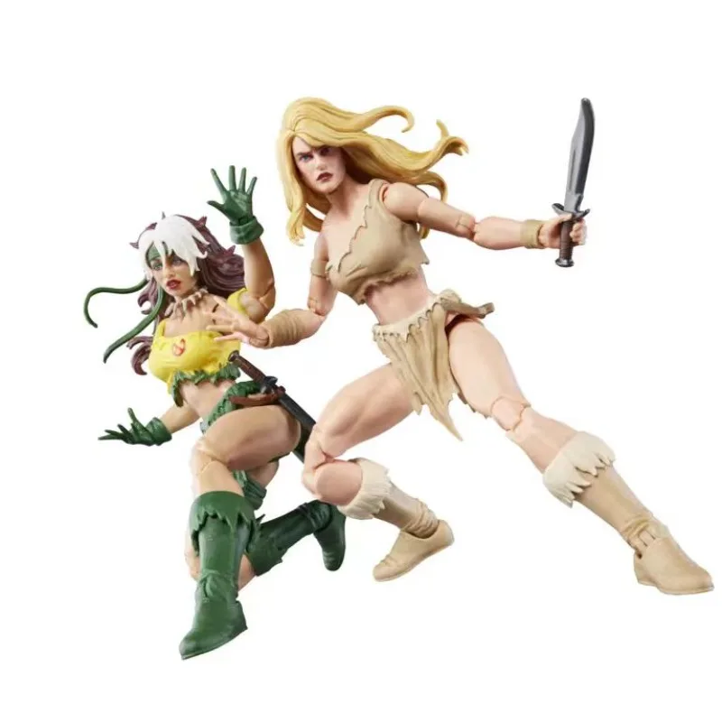 

Original Hasbro Marvel Legends Series Gamerverse Shanna The She-Devil Rogue Sauron Anime Figures Toys Collection Models
