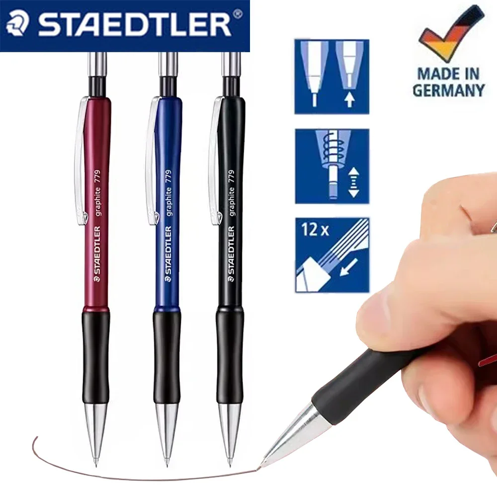 

Немецкий механический карандаш для рисования STAEDTLER 779, 0,5 мм/0,7 мм, школьные канцелярские принадлежности, бесплатная доставка, 1 шт.