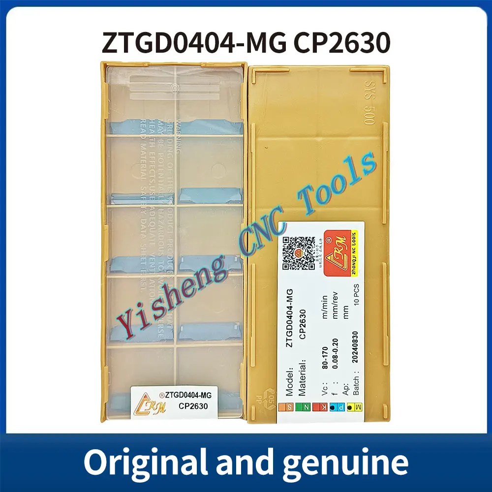 CRM ZTFD0303-MG ZTGD0404-MG CP2630 CNC-Messer zum Einstechen