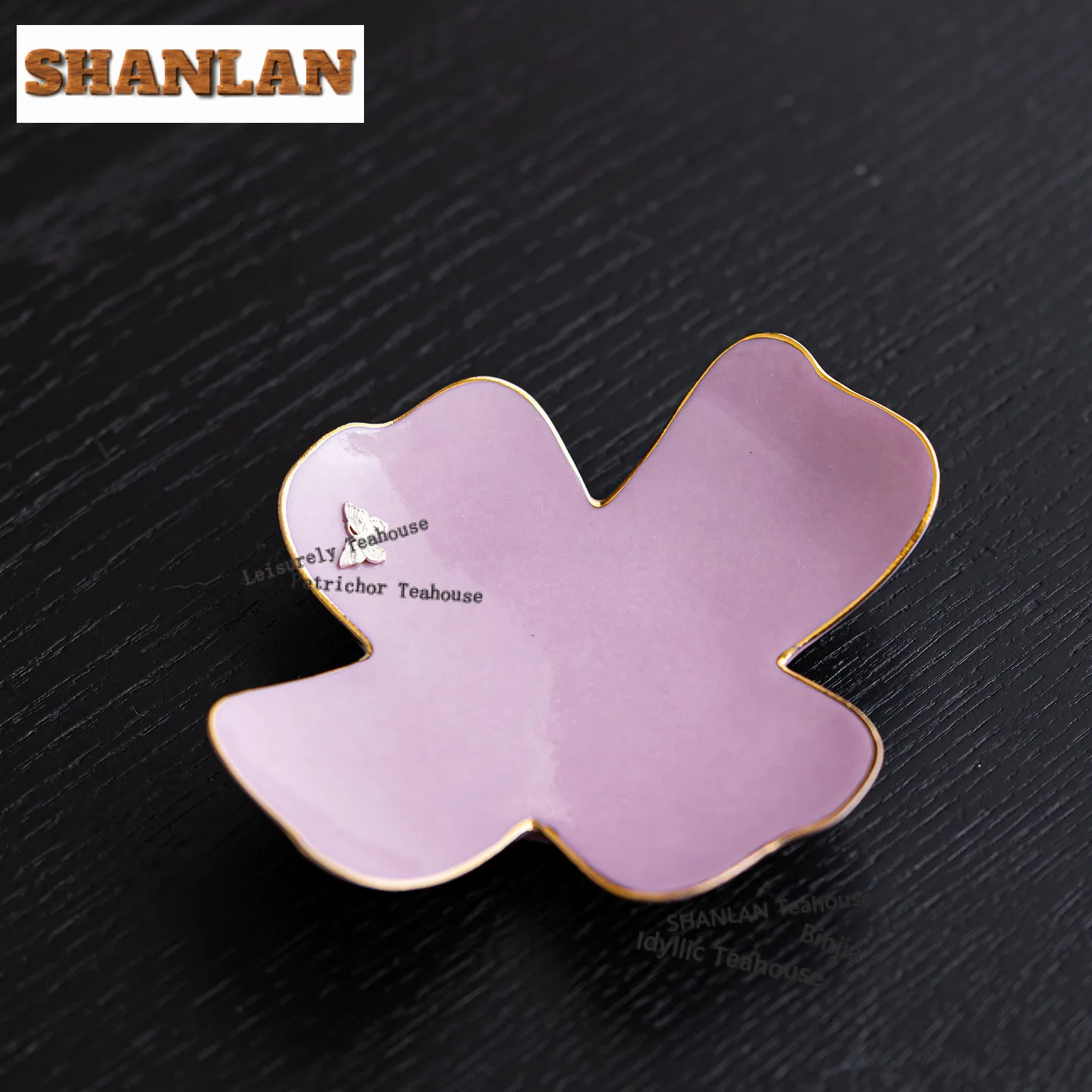 Pink White Butterfly Coasters Elegant Cup Mat For Coffee Cups Saucer Household Anti-scald Placemats Teacup Base For Tea Craft