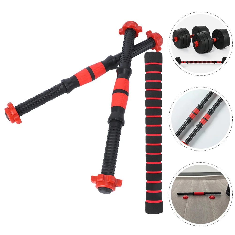 

Dumbbell Bar Non Connector Fitness Supplies Set Device Pvc Weightlifting Equipment Rod Man Extension Barbell