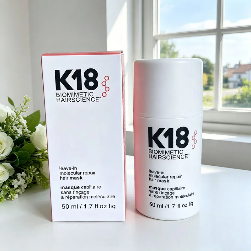K18 Haarverzorgingsset Leave-In Moleculair Keratine Reparatie Haarmasker Verzacht en herstelt beschadigd haar Diepe keratinebehandeling voor de hoofdhuid