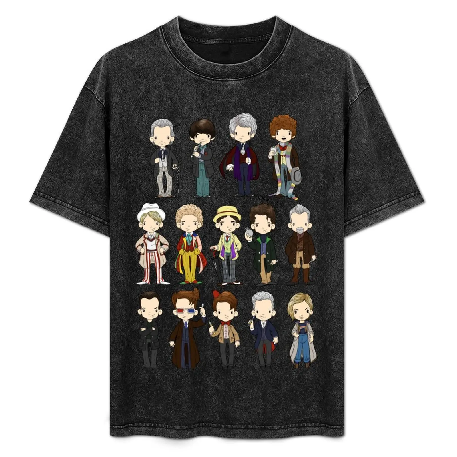 

Doctors 1-13 T-Shirt Relaxed Casual Short Sleeve Tee