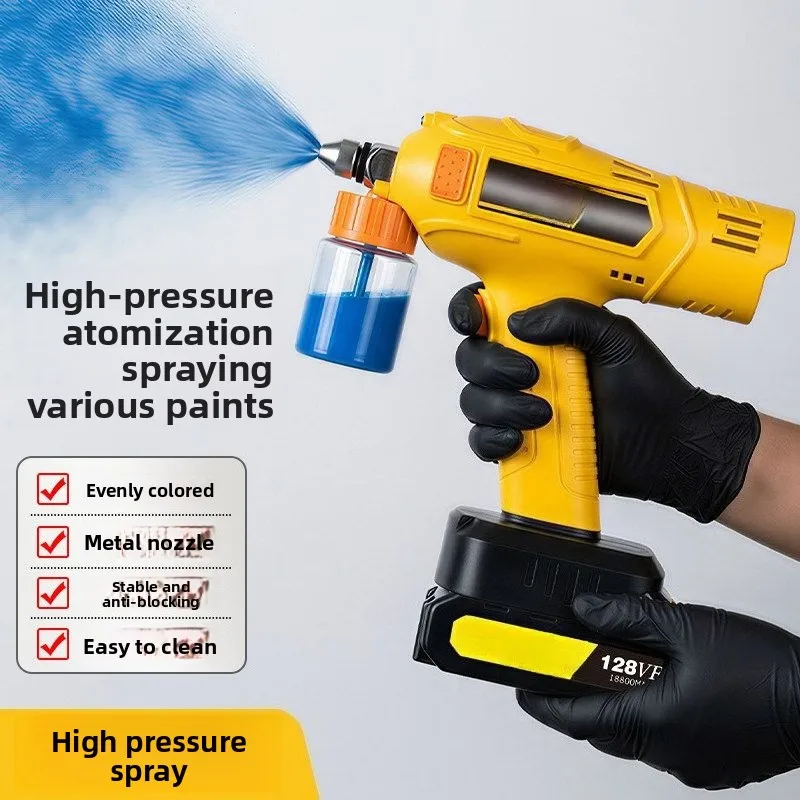 Spray Gun 0.3/0.5/0.8 Caliber Small Handheld Electric Spray Gun Model Furniture Painting Repair and Touch-up