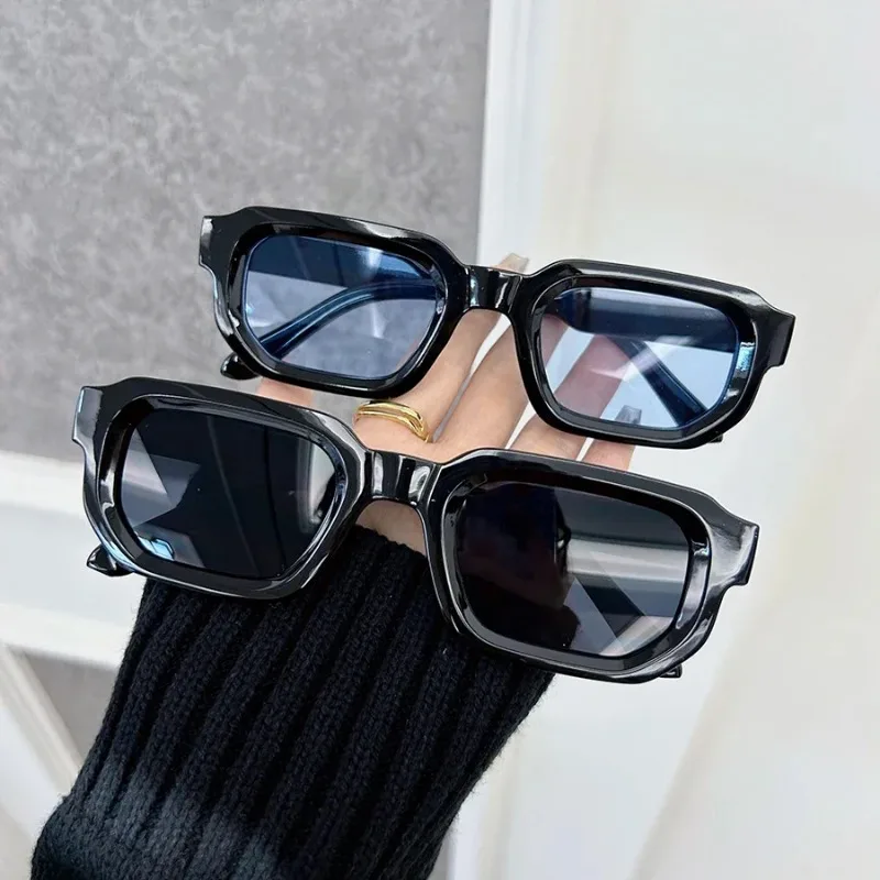 Luxurious Rectangle Sunglasses Women Men Fashion Brand Designer Casual Sun Glasses Female Male Outdoor Eyewear UV400 view 6