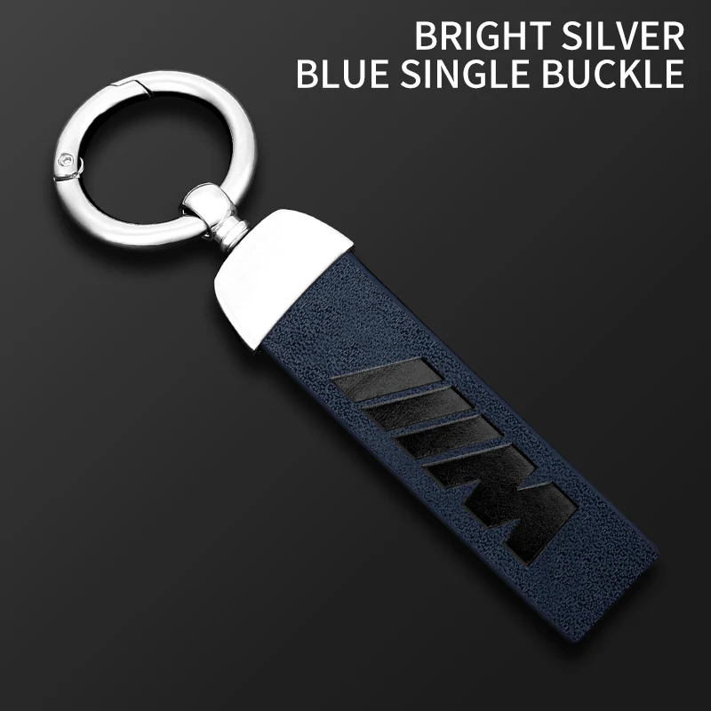 New Alloy Metal Car Emblem Key Chain Ring Keyring For BMW M X2 X3 X5 X6 E46 E39 E90 E36 E60 E34 E30 F30 G20 Keychain Accessories