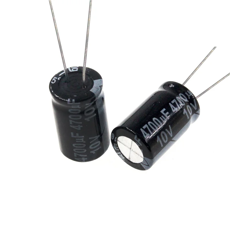 

5pcs 4700uF 10V 4700MFD 10Volt 13*20mm Aluminum Electrolytic Capacitor Radial 4700mf10v 4700uf10v 10v4700mf 10v4700uf