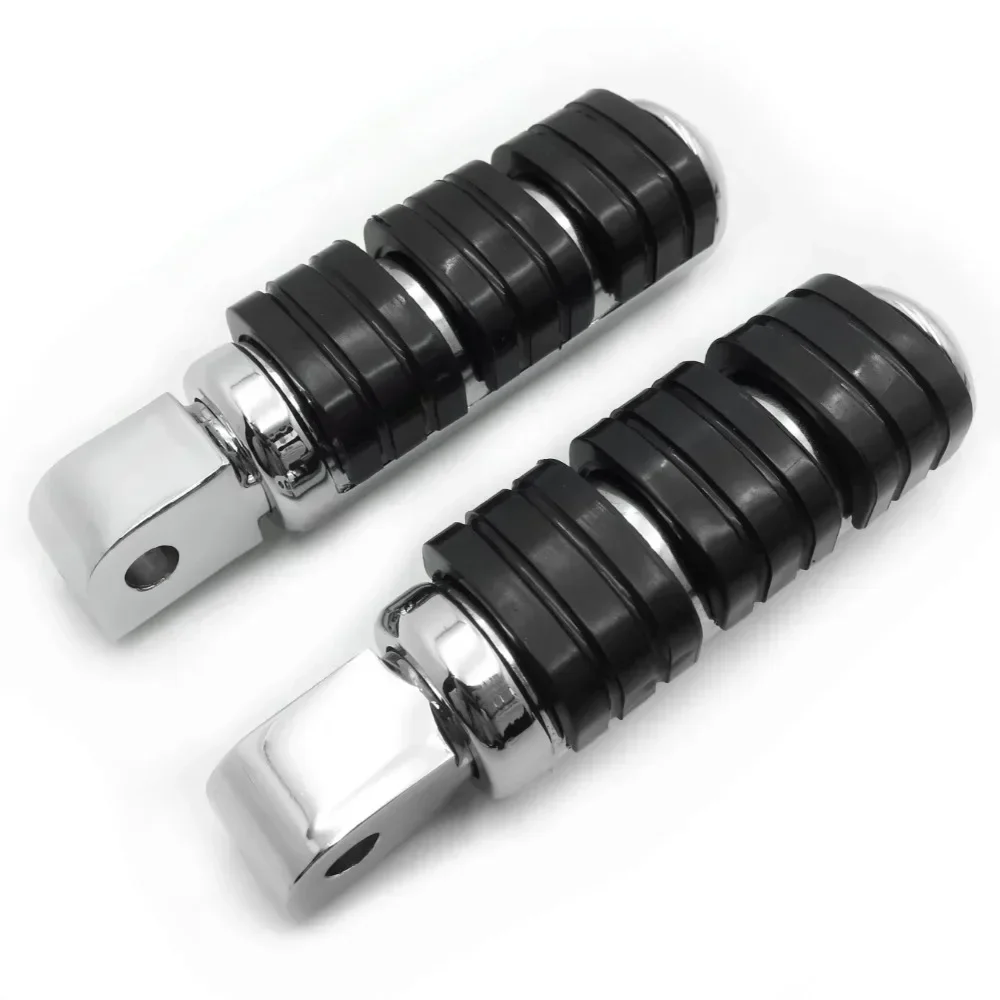 Запчасти для мотоциклов, задняя подножка для Honda VTX Valkyrie Shadow 1100 VT1300, Suzuki Volusia, задняя крышка, ХРОМ