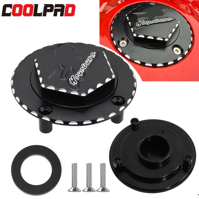 Fuel Tank Gas Cover For SUZUKI GSX1300R HAYABUSA 2008-2020 GSX 1300R Motorcycle Accessories Oil Fuel Filler Hydraulic Cap 3D