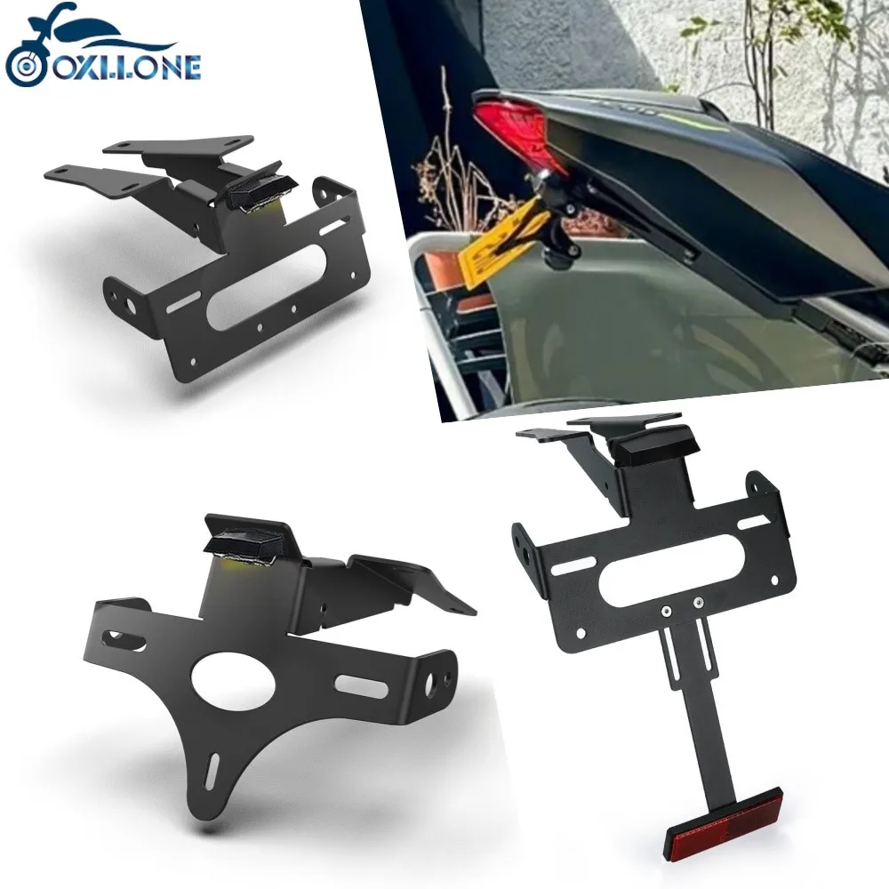 

License Plate Holder For Speed Triple 1200 RS / RR 2021 2022 2023 2024 2025 Motorcycle Fender Eliminator Tail Bracket LED Light