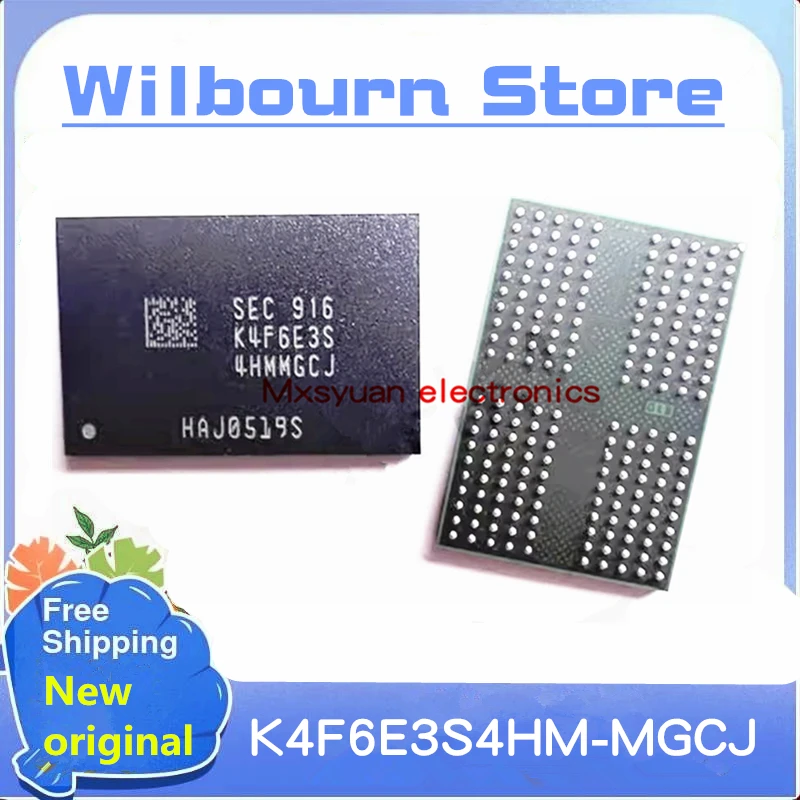

1 шт./лот K4F6E3S4HM-MGCJ K4F6E3S 4HMMGCJ FBGA200 Mxsyuan 100% новый оригинал