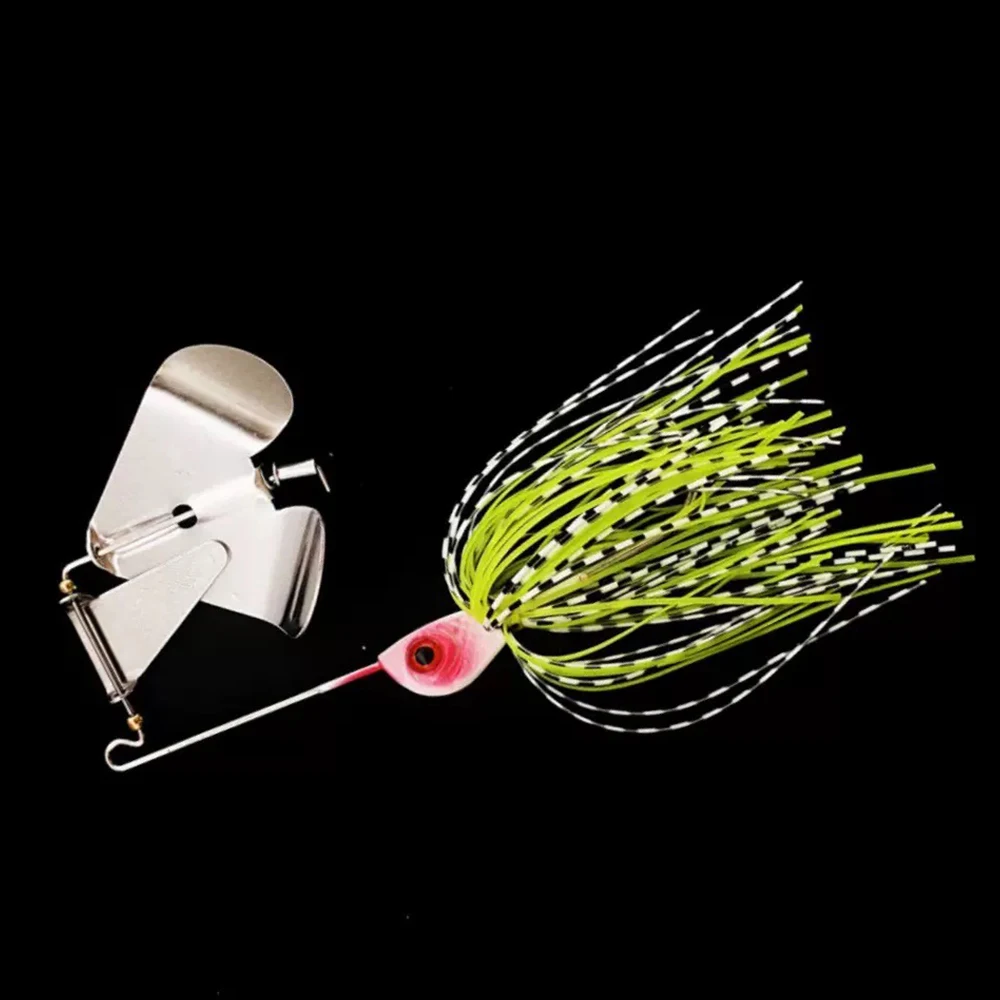 14,7 g/10 cm Angelköder Chatter Bait Spinner Bait mit Klinge Jig Dancer Buzzbait Wobbler Chatterbait für Bass Pike Fish Tackle – Detail 7